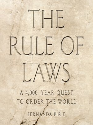 cover image of The Rule of Laws